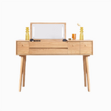 Darcey Oak Wood Dressing Table