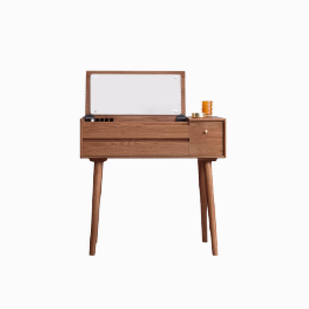 Darcey Oak Wood Dressing Table