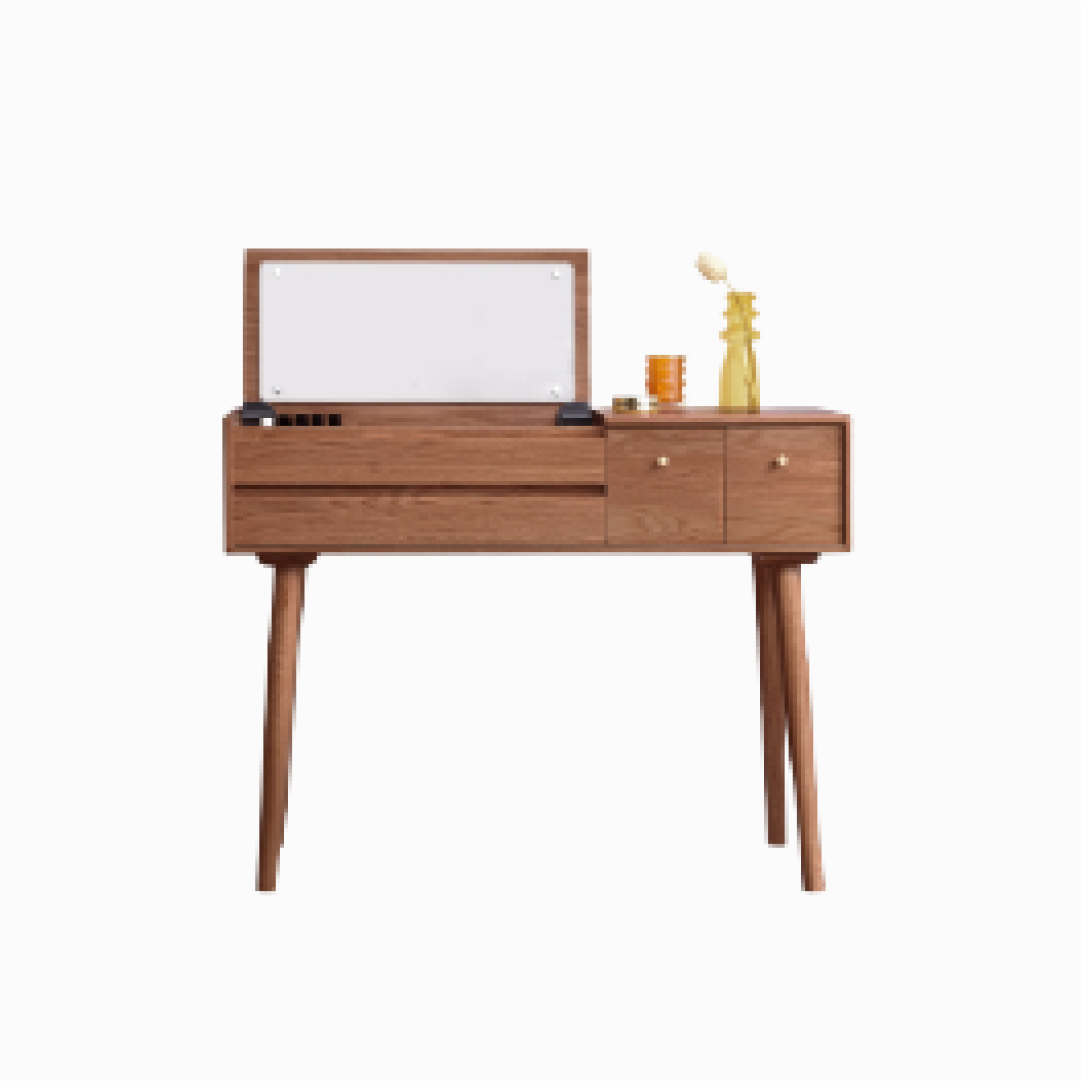 Darcey Oak Wood Dressing Table