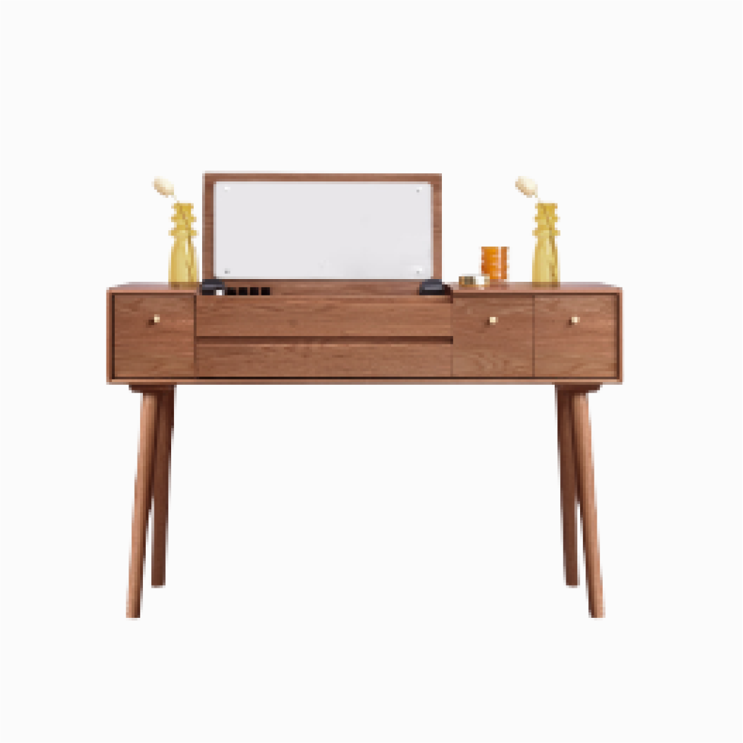 Darcey Oak Wood Dressing Table