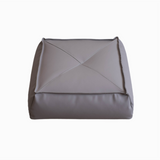 Sully Microfibre Leather Pouffes