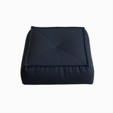 Sully Microfibre Leather Pouffes