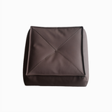 Sully Microfibre Leather Pouffes