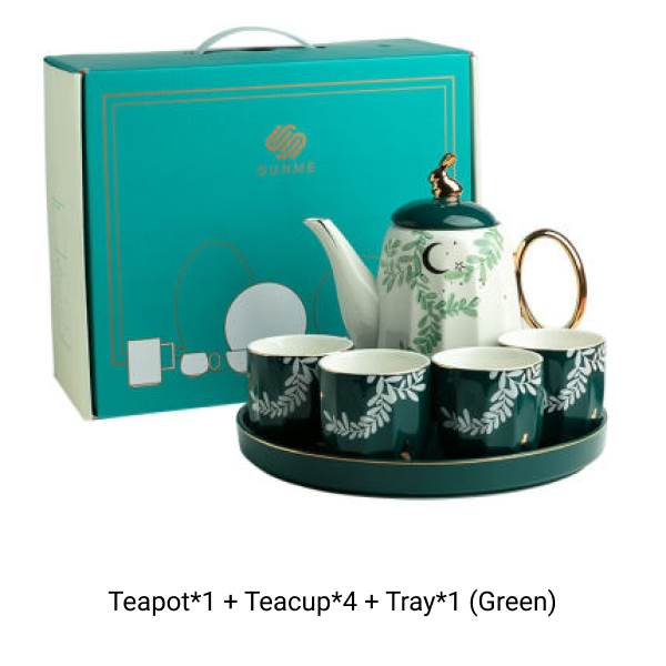 Rylan Afternoon Teapot & Teacup Set