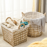 Emory Round Rope Laundry Basket with Handle