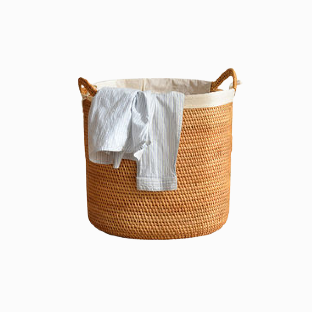 Zuzu Rattan Laundry Basket