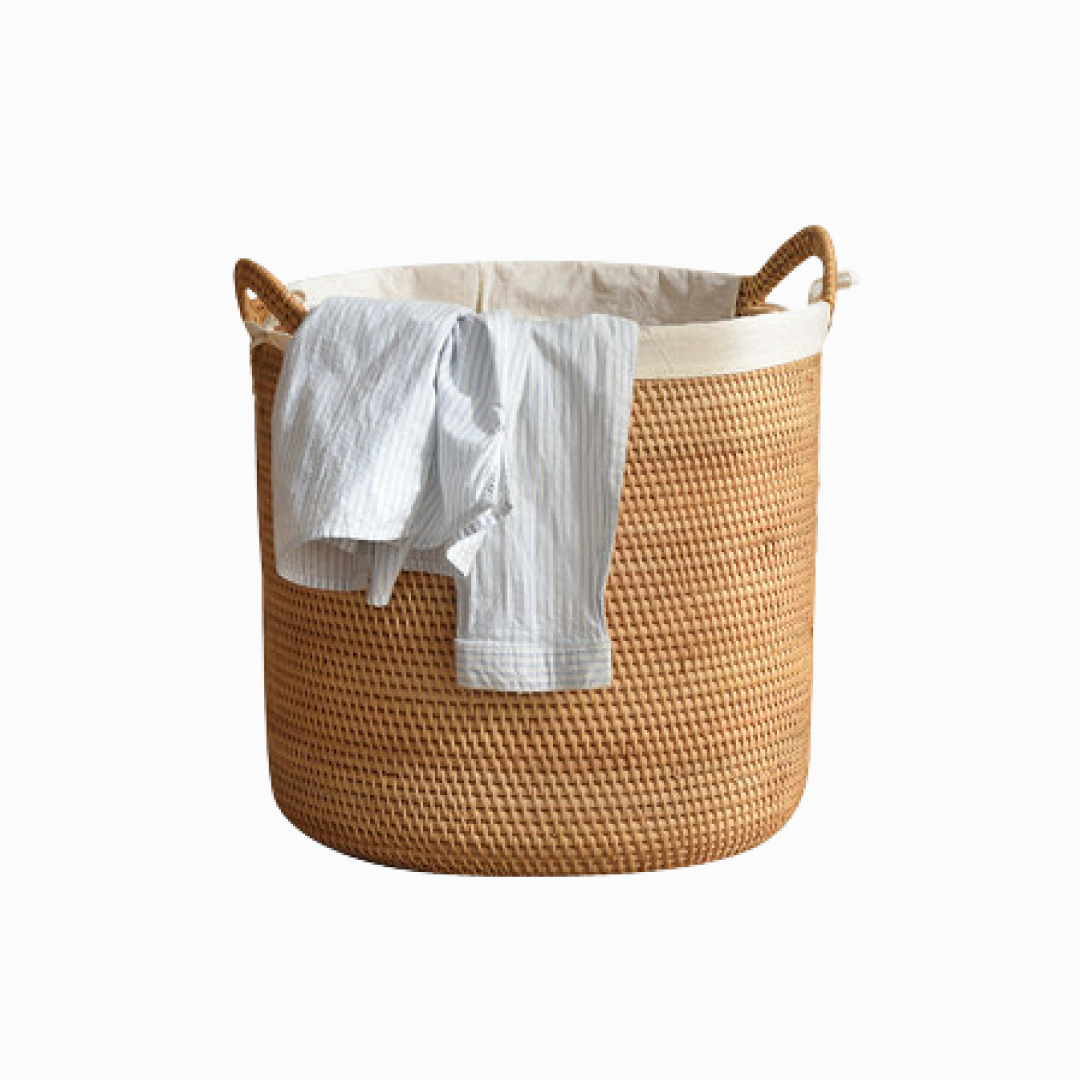 Zuzu Rattan Laundry Basket