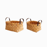 Auburn Rectangle Basket with Handle