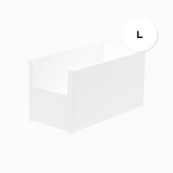 Kitchen White Utilities Storage Organisation Box