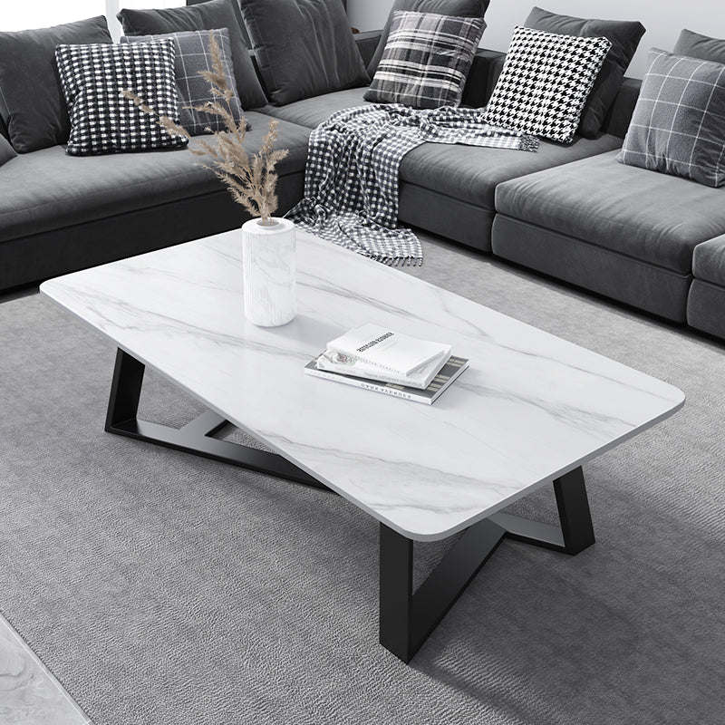 Simple Slate Living Room Coffee Table