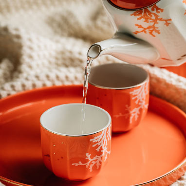 Rylan Afternoon Teapot & Teacup Set