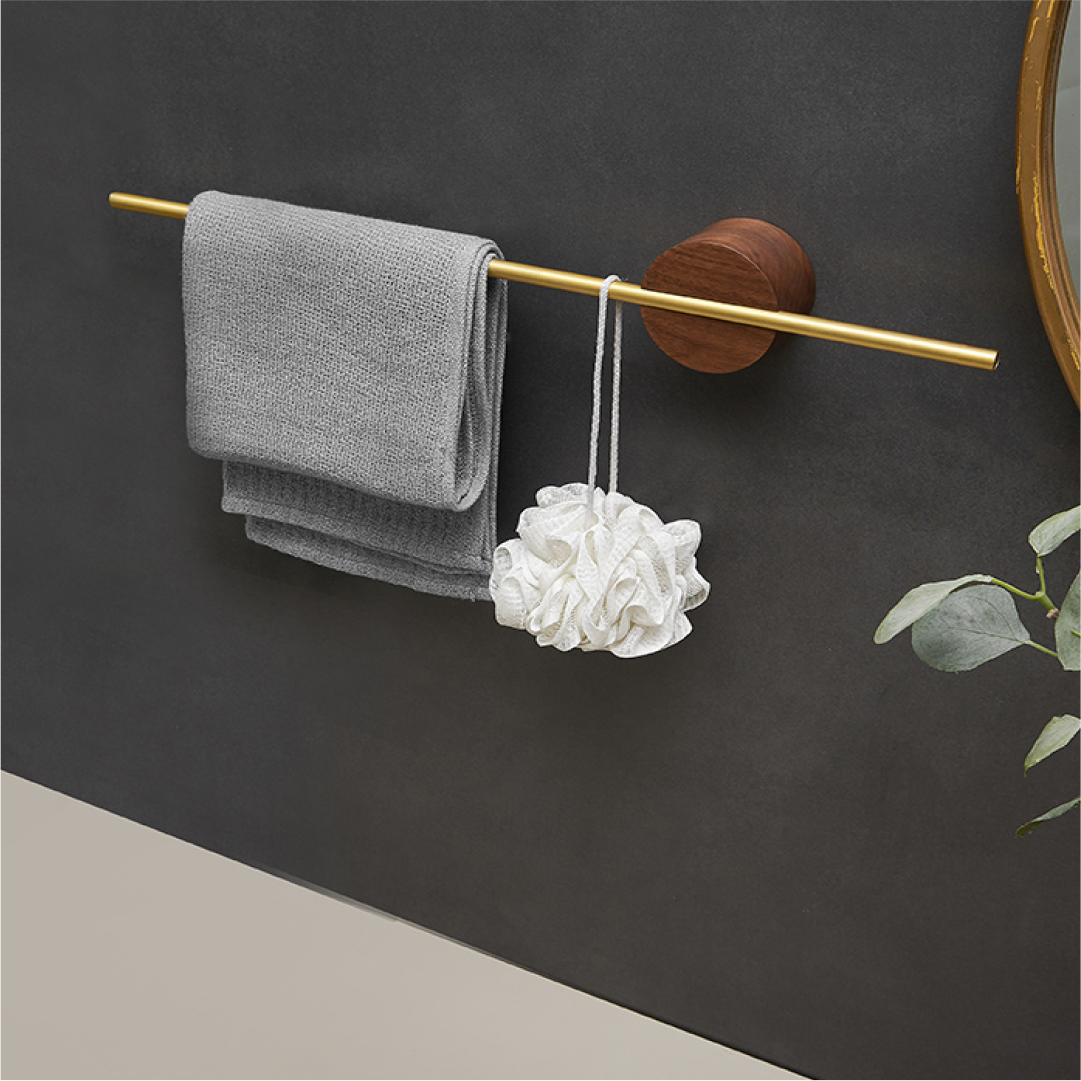 Zenia Floating Towel Rack