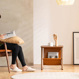 Alana Side Table with Magazine Storage