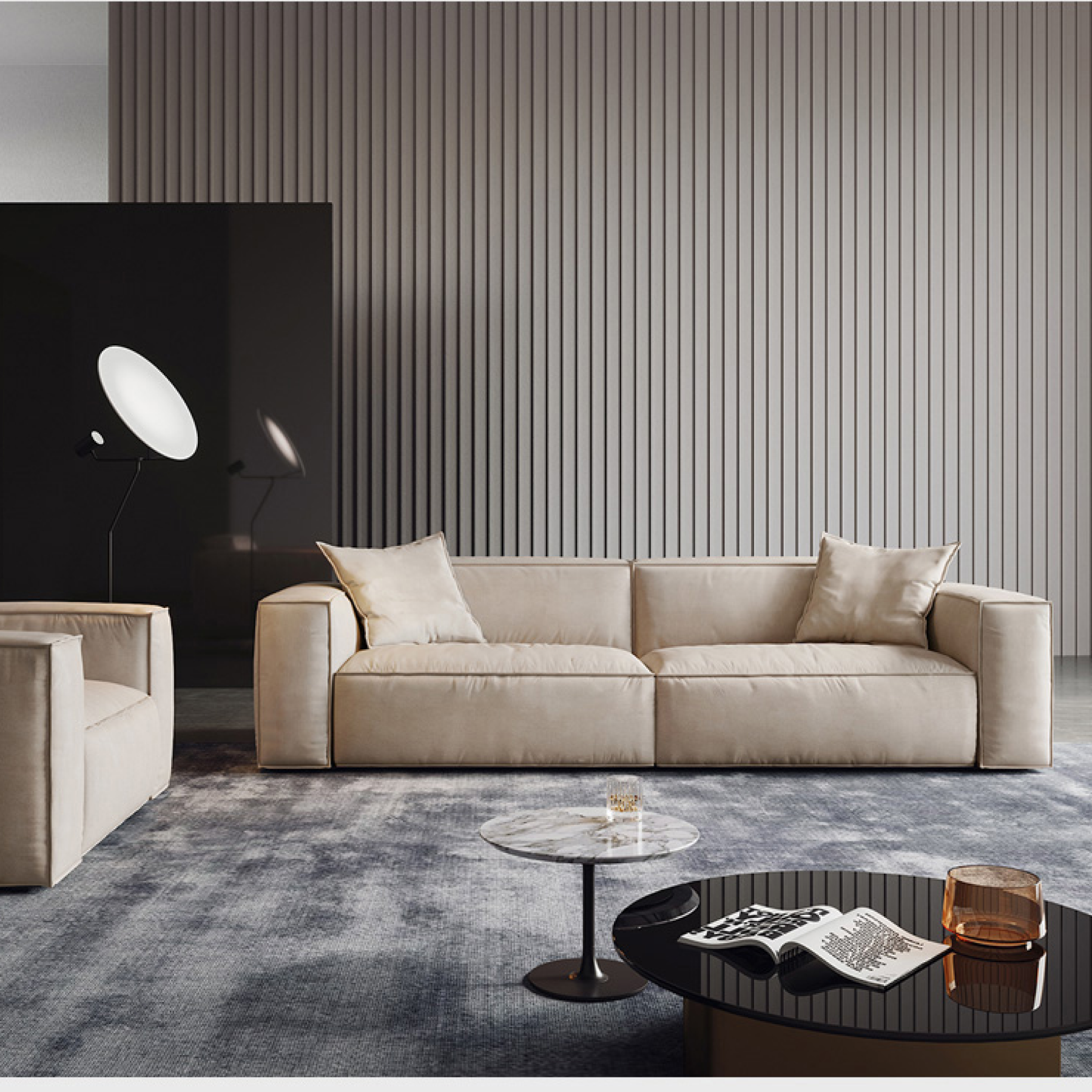 Willow Series Leather Sofas