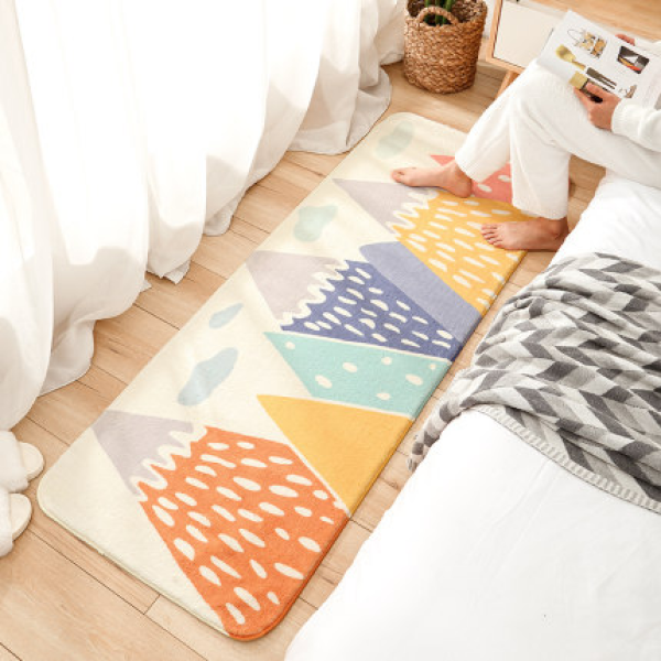 Colourful Bedside Runner Rug