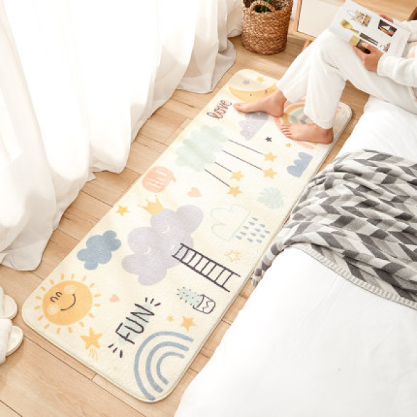 Colourful Bedside Runner Rug