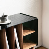 Alana Solid Wood Open Shelves Storage