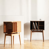 Alana Solid Wood Open Shelves Storage