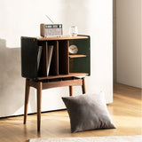 Alana Solid Wood Open Shelves Storage