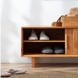 Tom Pine Wood Shoe Storage