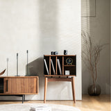 Alana Solid Wood Open Shelves Storage