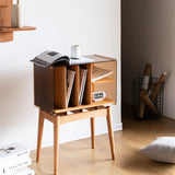 Alana Solid Wood Open Shelves Storage