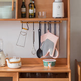 Tom Pine Wood Kitchen Storage Cabinet V