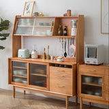 Tom Pine Wood Kitchen Storage Cabinet V