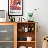 Tom Pine Wood Kitchen Storage Cabinet IV
