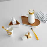 XO Gold Bathroom Set
