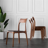 Adeline Set of 2 Solid Wood Dining Chairs