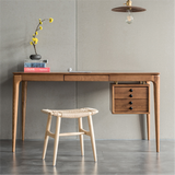 Adeline Solid Wood Rope Stool