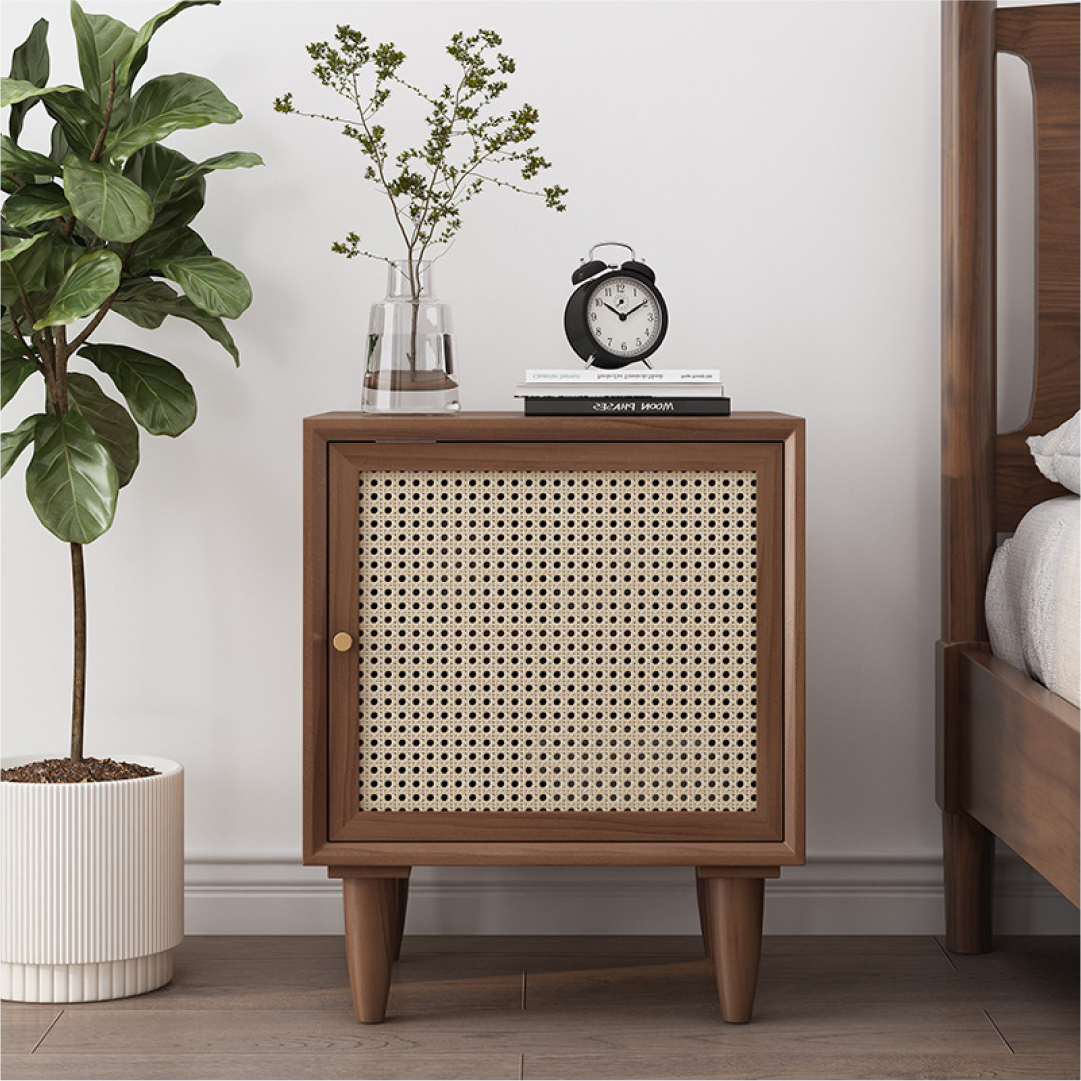 Parsons Pine Wood Bedside Table