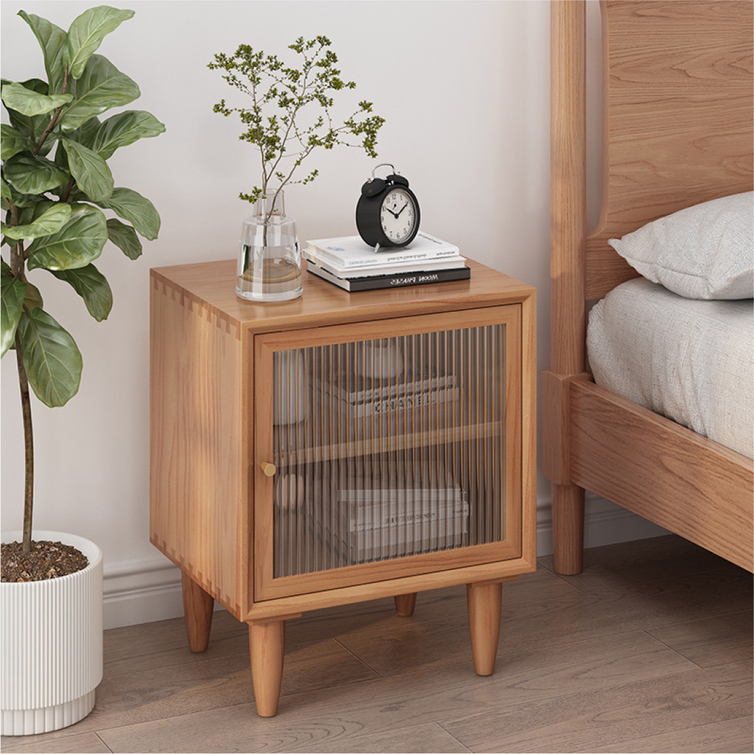 Parsons Pine Wood Bedside Table