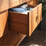 Parsons 9 Doors Pine Wood Drawers