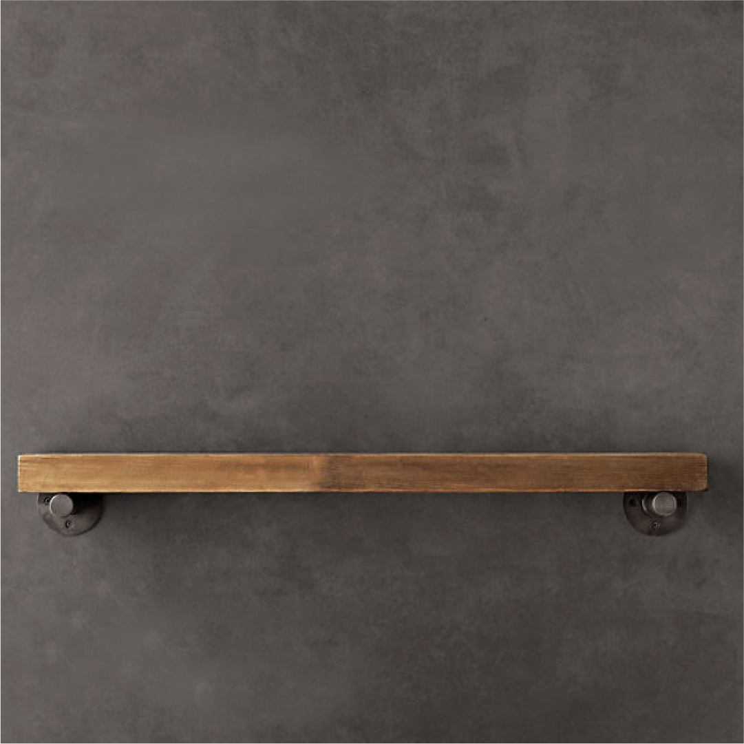 Clare Wall & Floating Shelves