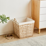 Emory Square Rope Laundry Basket with Handle