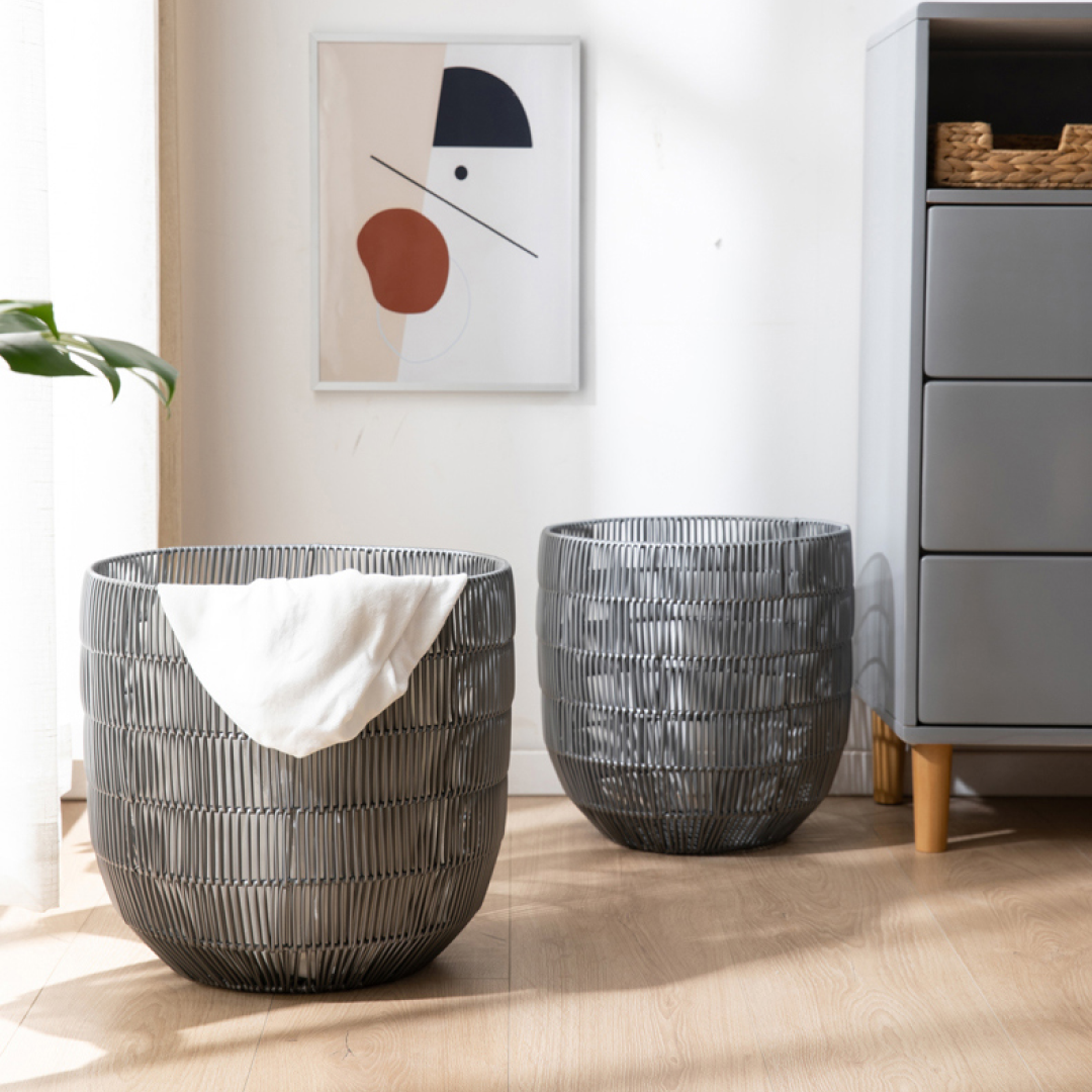 Malloe Steel Laundry Basket