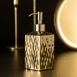 Luxe Gold & Silver Bathroom Utilities Set