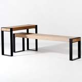 Simple Modern Wood Bench
