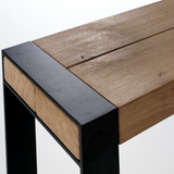 Simple Modern Wood Bench