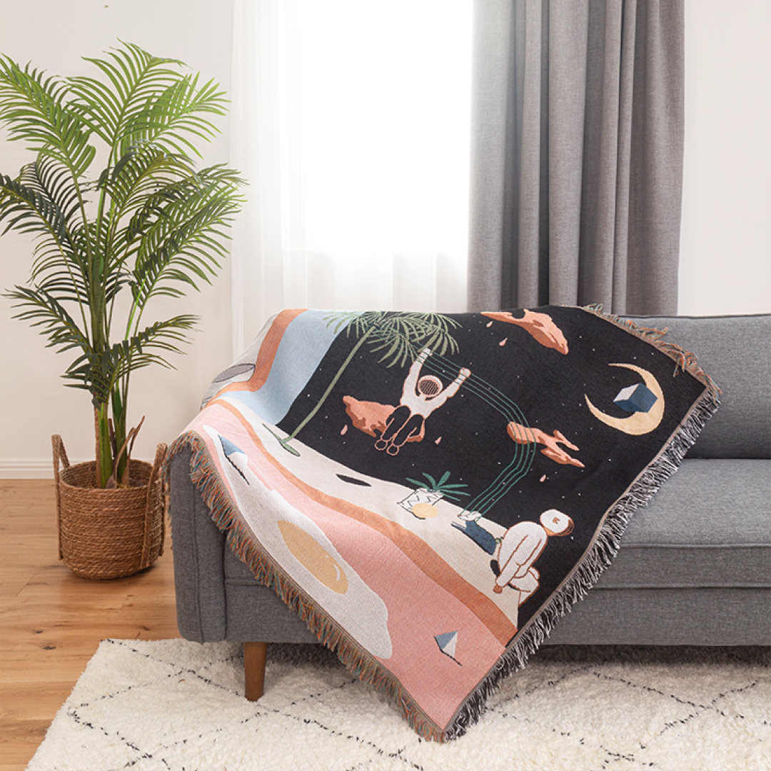 Space Bed Throw