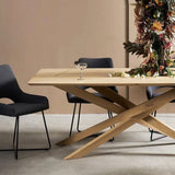 Ferra Solid Wood Dining Table
