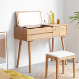 Darcey Oak Wood Dressing Table