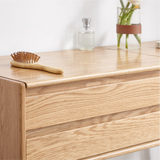 Darcey Oak Wood Dressing Table