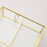 Gold & Glass Jewellery Storage Box