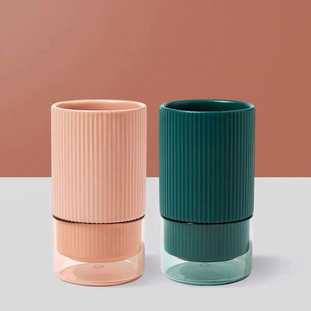 Colourful Lines Kitchen Utensil Storage Holder