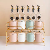Candy Colourful Spice Seasoning Storage Set