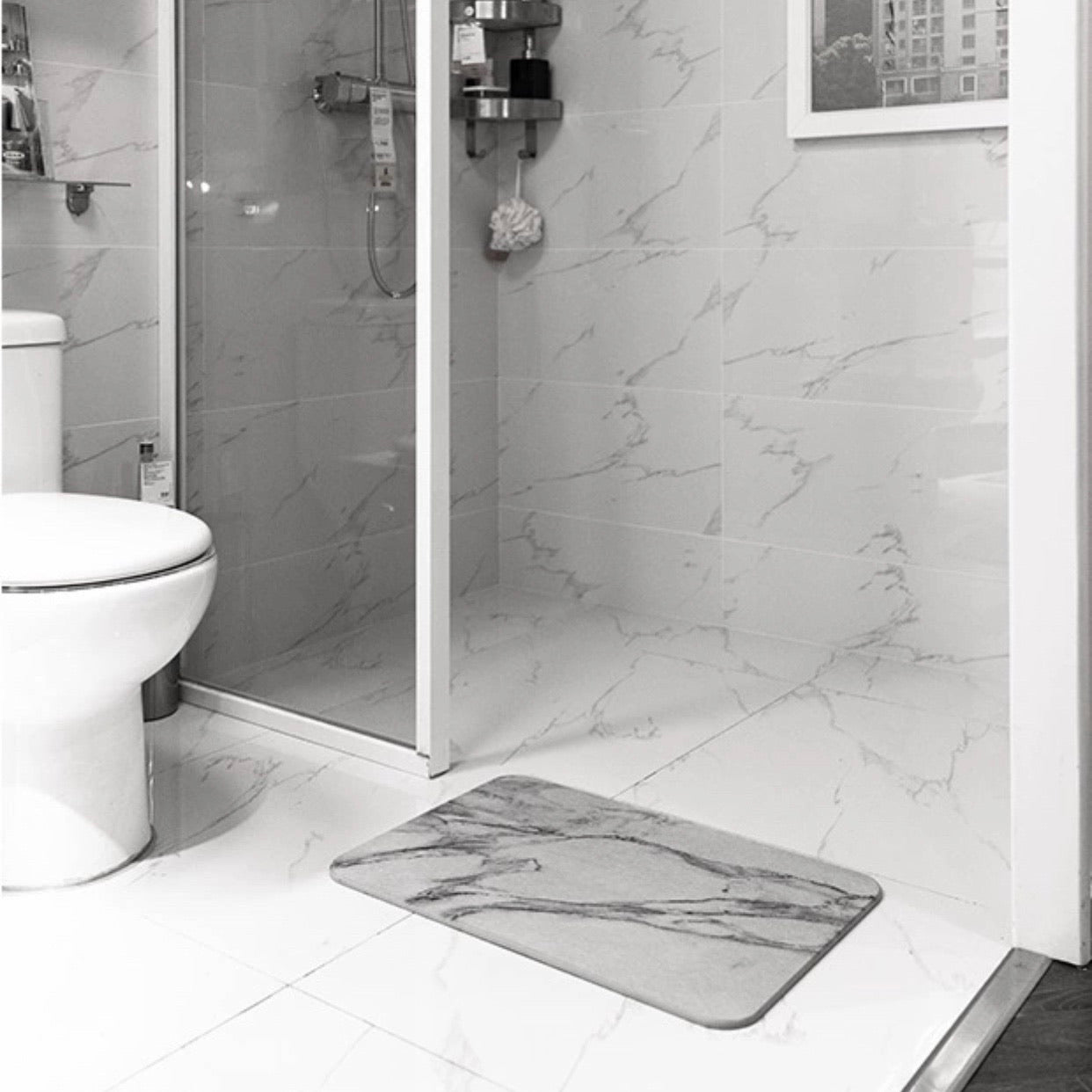 Bathroom Quick Dry Water Absorbent Non-Slip Floor Mat