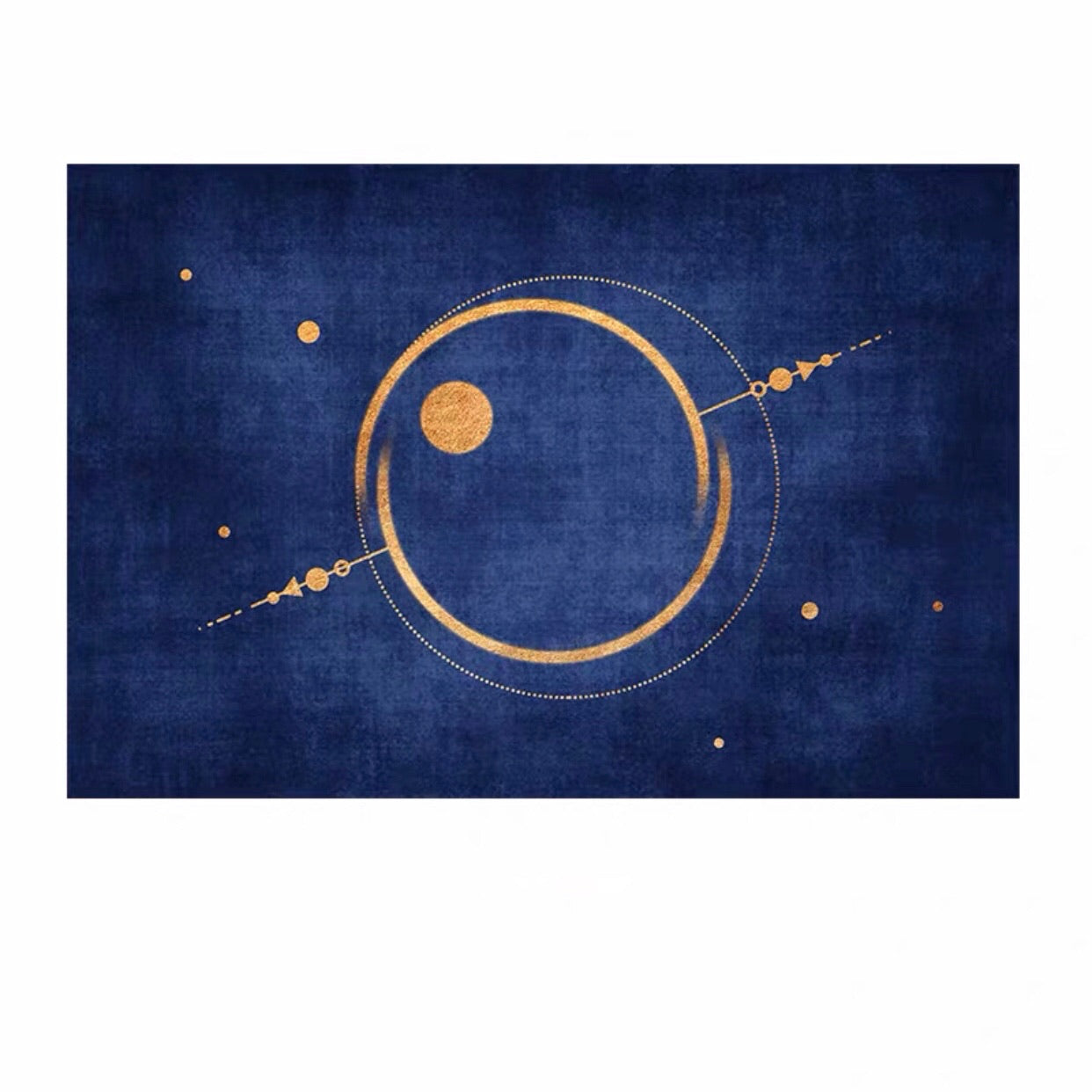 Nordic Midnight Blue Carpet Rug